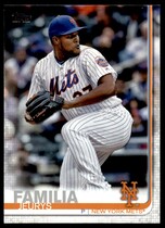 2019 Topps Base Set Series 2 #589 Jeurys Familia