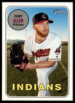2018 Topps Heritage #157 Cody Allen