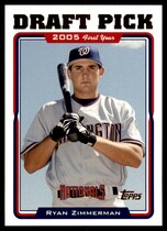 2005 Topps Update #UH323 Ryan Zimmerman