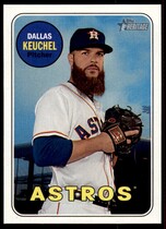 2018 Topps Heritage #202 Dallas Keuchel