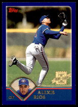 2003 Topps Base Set #307 Alexis Rios