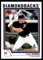 2004 Topps Base Set Series 1 #302 Craig Ansman