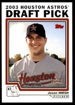2004 Topps Base Set Series 2 #682 Jason Hirsh