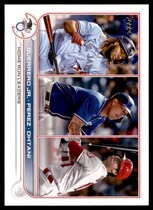 2022 Topps Base Set #48 Salvador Perez|Shohei Ohtani|Vladimir Guerrero Jr.