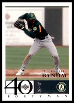2003 Upper Deck 40-Man #44 Freddie Bynum