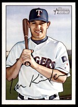 2007 Bowman Heritage #183 Ian Kinsler