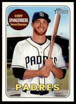2018 Topps Heritage #281 Cory Spangenberg