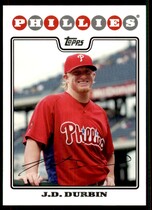 2008 Topps Base Set Series 1 #18 J.D. Durbin