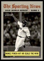 2019 Topps Heritage #305 Eduardo Nunez