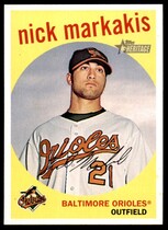 2008 Topps Heritage #170 Nick Markakis