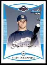2008 Bowman Prospects #BP20 Stephen Chapman