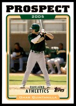 2005 Topps Update #UH106 Omar Quintanilla