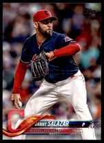 2018 Topps Base Set #38 Danny Salazar