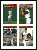 2006 Topps Bazooka 4 on 1 Stickers #31 Jason Bay|Pat Burrell|Rocco Baldelli|Shawn Green