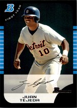 2005 Bowman Base Set #233 Juan Tejeda