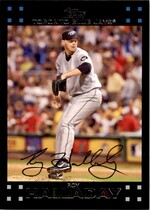 2007 Topps Base Set Series 1 #180 Roy Halladay