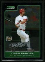 2006 Bowman Chrome Draft #BDP9 Chris Duncan