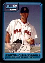 2006 Bowman Draft Draft Picks #DP35 Dustin Richardson