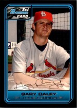2006 Bowman Draft Draft Picks #DP13 Gary Daley