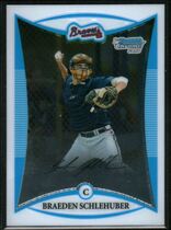 2008 Bowman Chrome Draft Prospects #BDPP2 Braeden Schlehuber