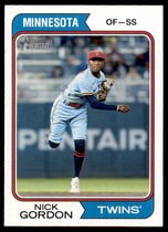 2023 Topps Heritage #158 Nick Gordon