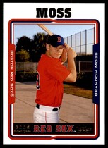 2005 Topps Base Set #303 Brandon Moss
