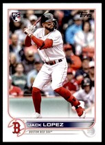 2022 Topps Base Set Series 2 #418 Jack Lopez