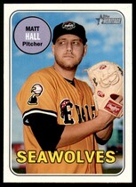 2018 Topps Heritage Minor League #43 Matt Hall