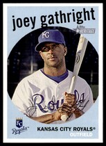 2008 Topps Heritage Black Back #7 Joey Gathright