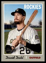 2019 Topps Heritage #256 David Dahl