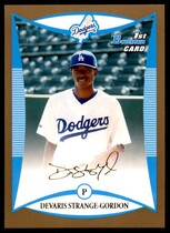 2008 Bowman Draft Prospects Gold #BDPP53 Devaris Strange-Gor