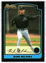 2003 Bowman Gold #254 Mark Malaska
