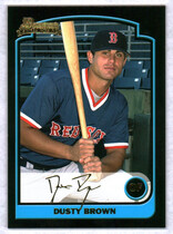 2003 Bowman Gold #184 Dusty Brown