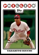 2008 Topps Base Set Series 1 #184 Tadahito Iguchi