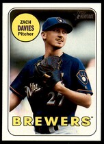 2018 Topps Heritage #17 Zach Davies
