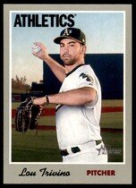 2019 Topps Heritage #55 Lou Trivino