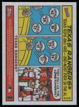 2006 Topps Bazooka Comics #16 Texas Rangers Team