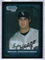 2006 Bowman Chrome Draft Draft Picks #DP45 Brian Omogrosso