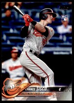 2018 Topps Base Set #185 Chance Sisco