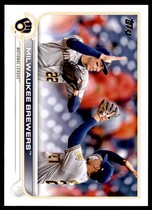 2022 Topps Base Set Series 2 #597 Milwaukee Brewers