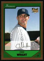 2007 Bowman Draft Gold #BDP4 Chase Wright
