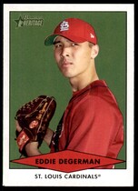 2007 Bowman Heritage Prospects #BHP17 Eddie Degerman