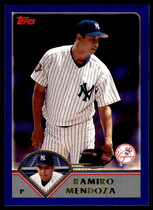 2003 Topps Base Set #115 Ramiro Mendoza