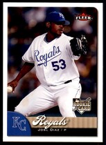 2007 Fleer Base Set #347 Jose Diaz