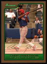 2006 Bowman Draft Gold #BDP47 Chris Roberson