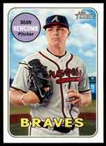 2018 Topps Heritage #225 Sean Newcomb