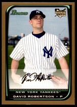 2008 Bowman Draft Gold #BDP48 David Robertson