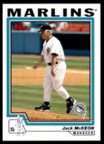 2004 Topps Base Set Series 1 #278 Jack McKeon