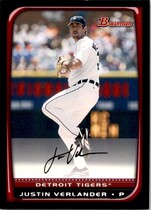2008 Bowman Base Set #106 Justin Verlander
