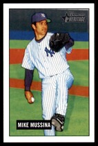 2005 Bowman Heritage Mini #73 Mike Mussina